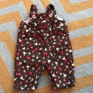 Mini Boden  jumper 0-3 m pink soft lining n snaps